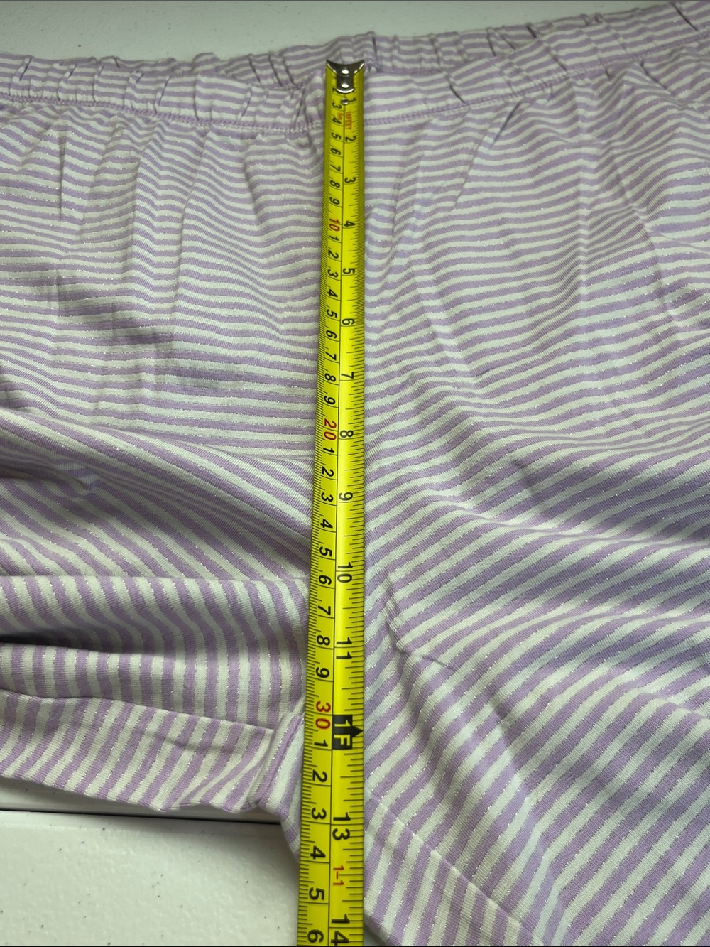 Alfani Intimates Long Sleeve and Pants Pajama Set in Lilac - Picture 11 of 12